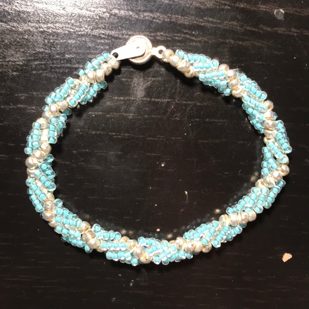 Blue bracelet